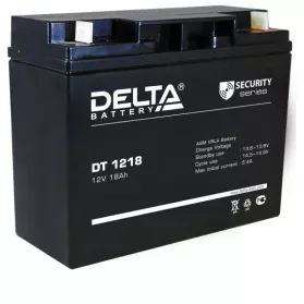 АКБ-18 Delta DT Аккумуляторная батарея 12В, 18 Ач.