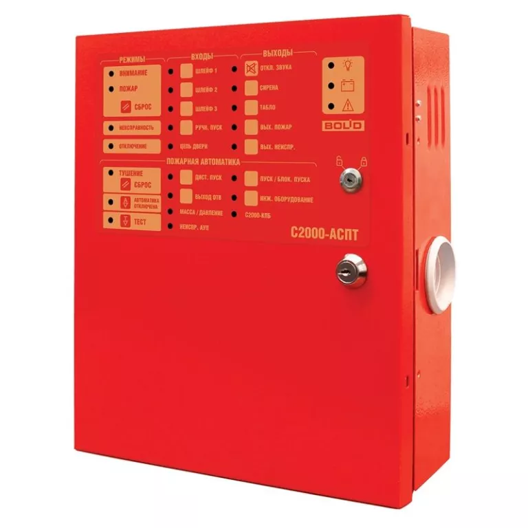 С2000-АСПТ Блок приёмно-контрольный и управления автоматическими средствами пожаротушения