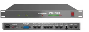 Усилитель-коммутатор РТС-2000 ЦК-3ПР/IP (центральный комплект трехпрограммного вещания) с двумя встроенными передающими IP модулями                                                           