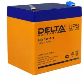 АКБ-4,5 Delta HR Аккумуляторная батарея 12В, 4,5 Ач.