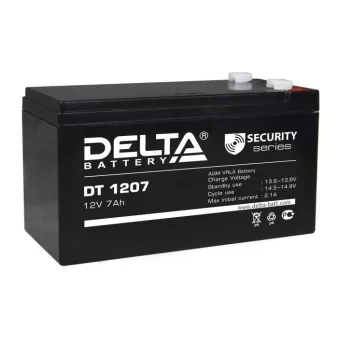 АКБ-7 Delta DT Аккумуляторная батарея 12В, 7 Ач.