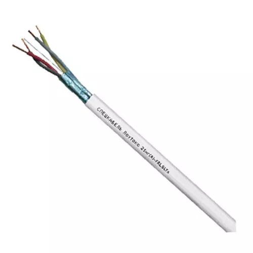 Лоутокс 21нг(А)-FRLSLTx 2х2х0,75 Огнестойкий кабель с пониженным дымо- и газовыделением.