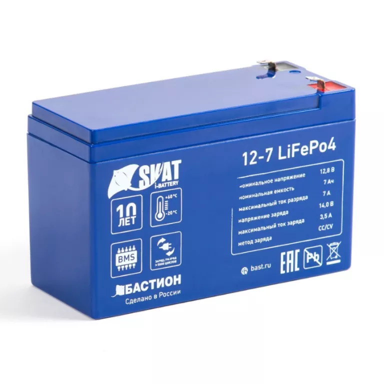 Skat i-Battery 12-7 LiFePo4 Аккумуляторная батарея 12В, 7 Ач.